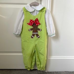 Gingerbread Girl Romper/Longall